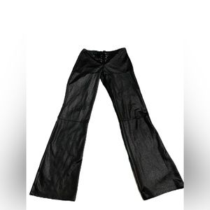 • 90’s Vintage Faux Leather Pants